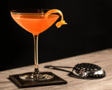 <p><strong>Ingredients</strong></p><p>1 oz Santo Mezquila<br>.75 oz Aperol<br>.5 oz Yellow Chartreuse<br>.75 oz lime juice<br>.25 oz agave nectar</p><p><strong>Instructions</strong></p><p>Add ingredients to shaker with ice, shake and double strain into chilled coupe glass. Garnish with a long thin grapefruit peel. <br></p>