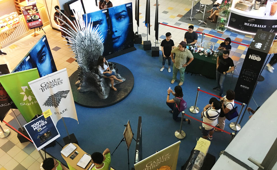 Game of Thrones event at Cineleisure