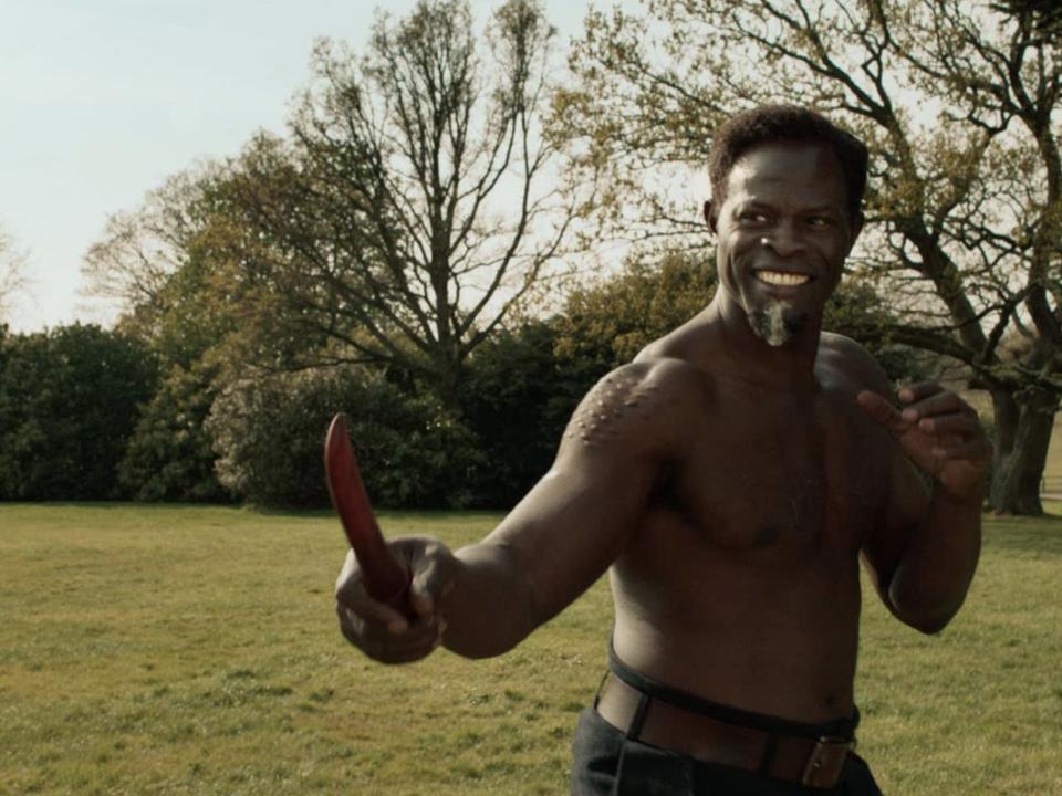 Djimon Hounsou in "The King's Man" (2021).