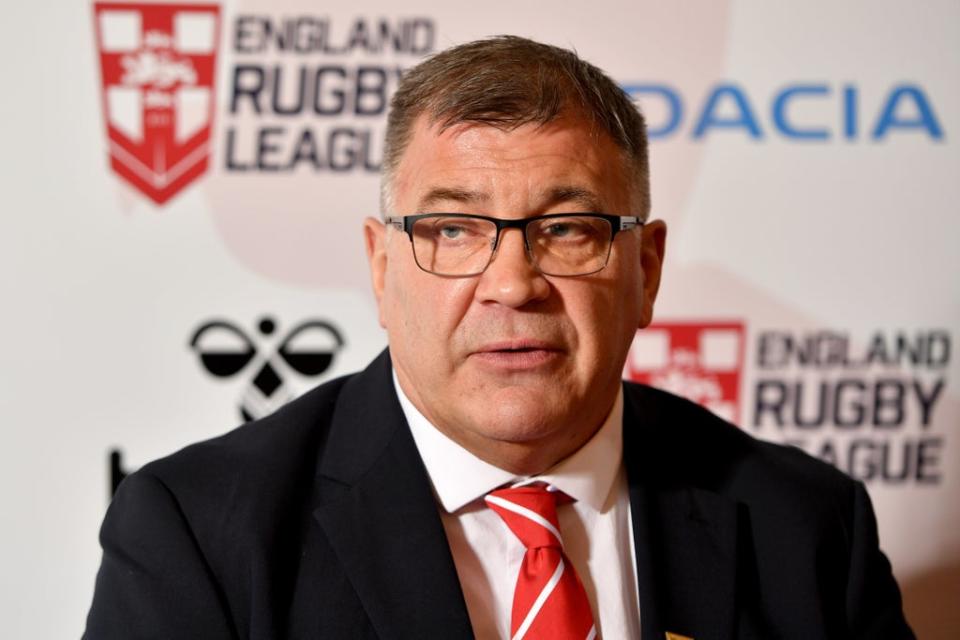 Head coach Shaun Wane is hoping the World Cup postponement will work in England’s favour (Anthony Devlin/PA) (PA Archive)