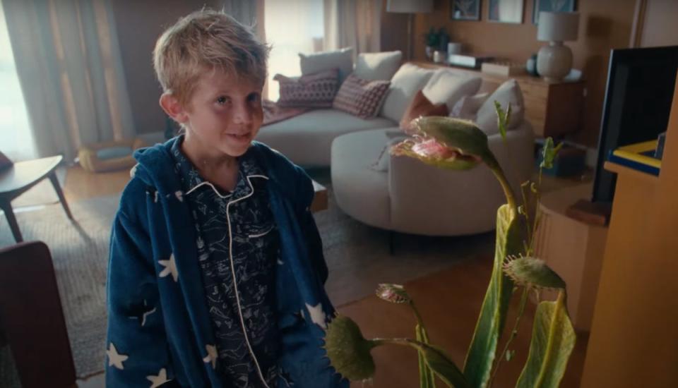 Alfie and Snapper in the John Lewis Christmas advert (John Lewis)