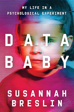 The cover of Data Baby has a 1960s-era portrait of a toddler on it. 