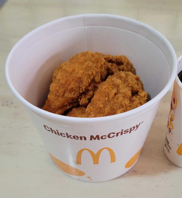 Chicken McCrispy will be a permanent item on McDonald's menu from