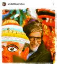 Big B's first Instagram upload was this colourful click from Saputara, Gujarat. Given that senior Bachchan was appointed to spread the word for Gujarat's tourism, this one comes off as an obvious, fair and an equally beautiful selection.