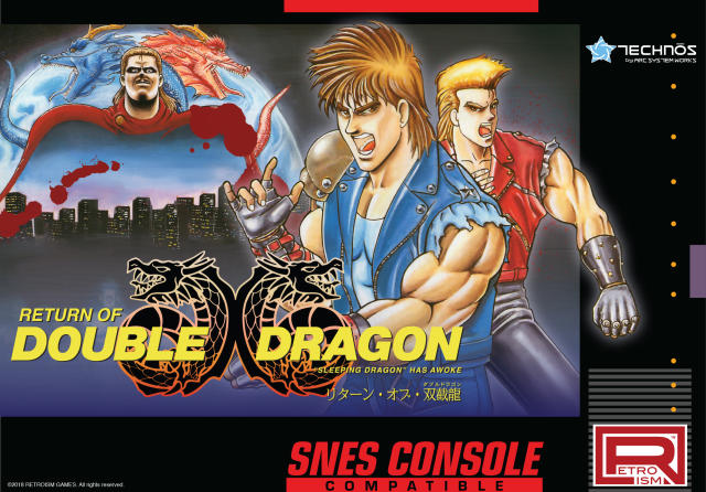 Complete Super Double Dragon - SNES