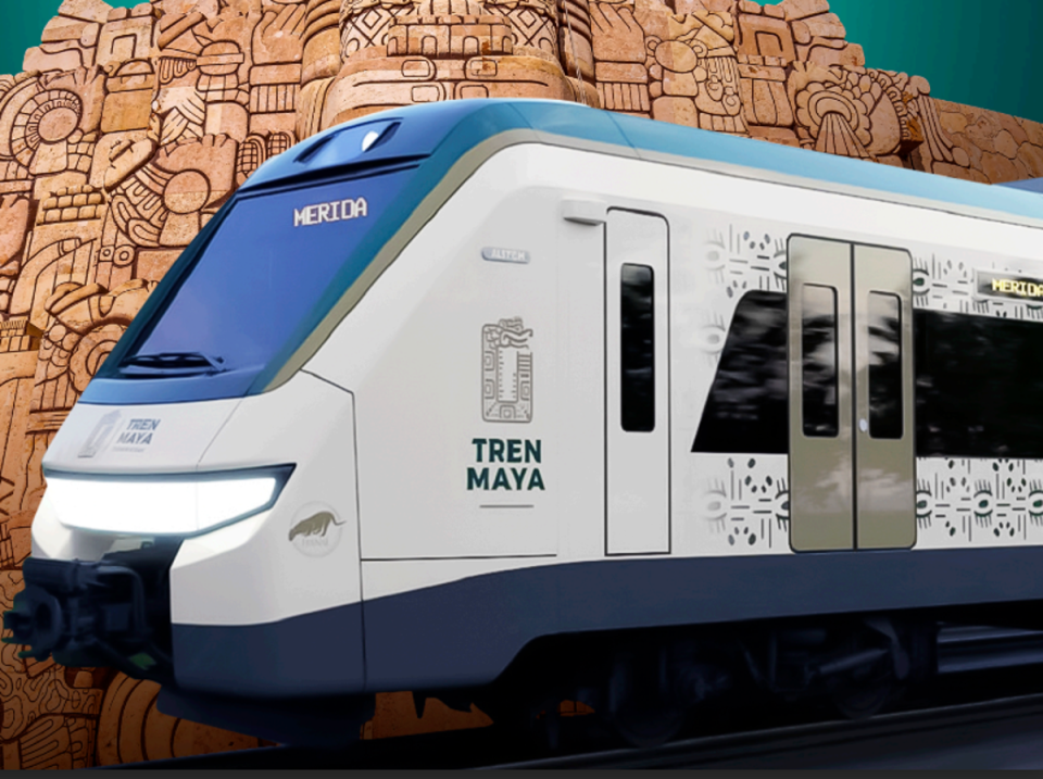 More than 900 miles are covered by this new railway connection (Tren Maya)