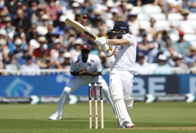 England’s Ben Duckett bats at Trent Bridge