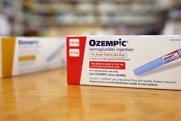 ozempic-stomach-paralysis.jpg Demand Surges For Weight Loss Drug Ozempic - Credit: Photo illustration by Mario Tama/Getty Images