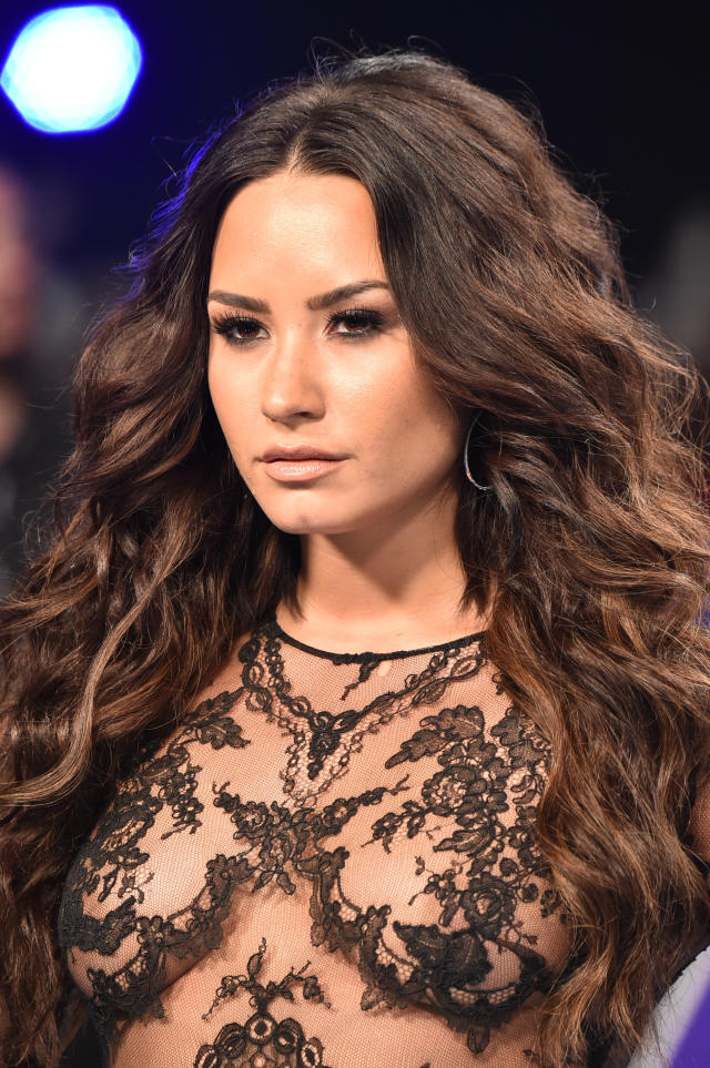 Demi Lovato Is Basically Topless at the MTV VMAs