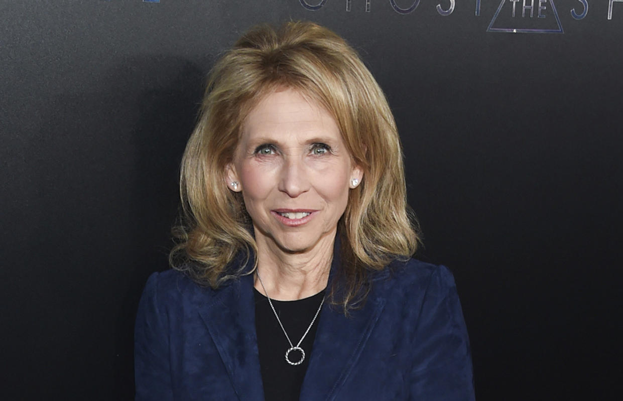 Shari Redstone is president of her family's holding company National Amusements, which controls Paramount. (Photo by Evan Agostini/Invision/AP, File)