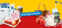 <p>Mit der Kampagne soll ein Zeichen gegen die Wegwerfgesellschaft gesetzt werden. “Wir brauchen eine Trendwende hin zu weniger überflüssigen Verpackungen, weniger Abfall und weniger Produkten zum Wegwerfen. Diese Trendwende leiten wir jetzt ein”, heißt es seitens des BMU. (Bild: Bundesministerium für Umwelt, Naturschutz und nukleare Sicherheit) </p>