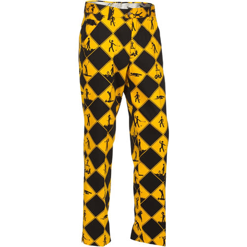 Royal & Awesome Crazy Patterned Mens Golf Pants