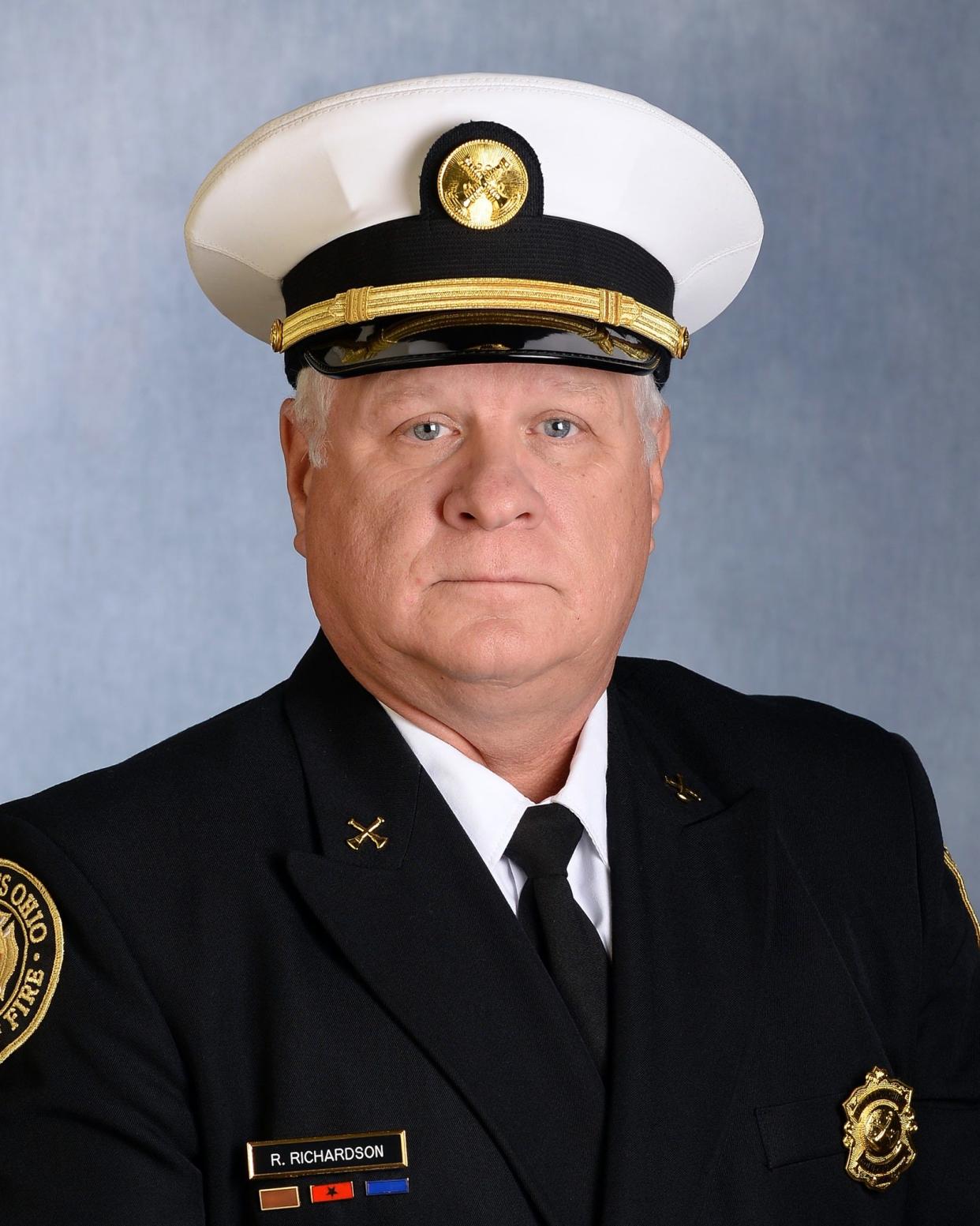 Columbus Division of Fire Battalion Chief Richard Richardson died Wednesday after a battle with pancreatic cancer. He was 57 years old.