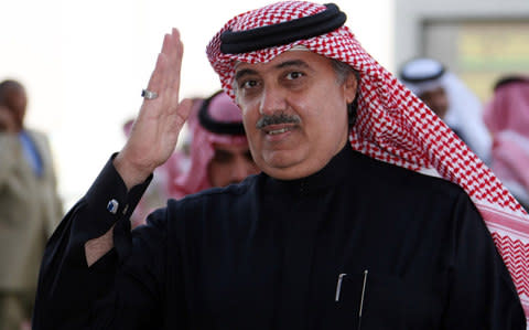 Prince Miteb bin Abdul Aziz - Credit: HASSAN AMMAR/AFP/Getty Images