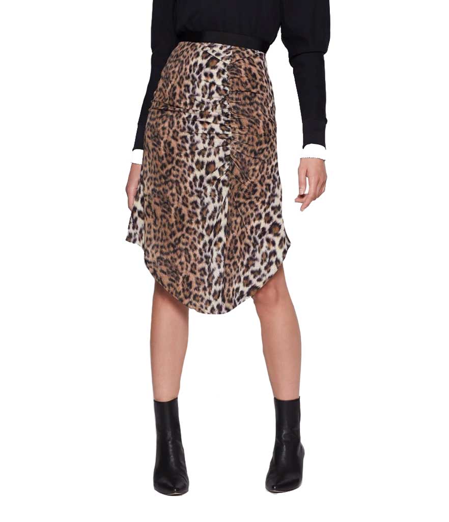 <p>Ornica Skirt, $228,<a rel="noopener" href="https://fave.co/2R2vx41" target="_blank" data-ylk="slk:joie.com;elm:context_link;itc:0;sec:content-canvas" class="link "> joie.com</a> </p>