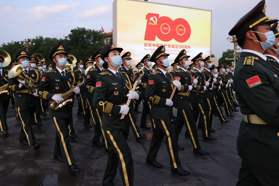 China Marks 100th Anniversary Of The Communist Party