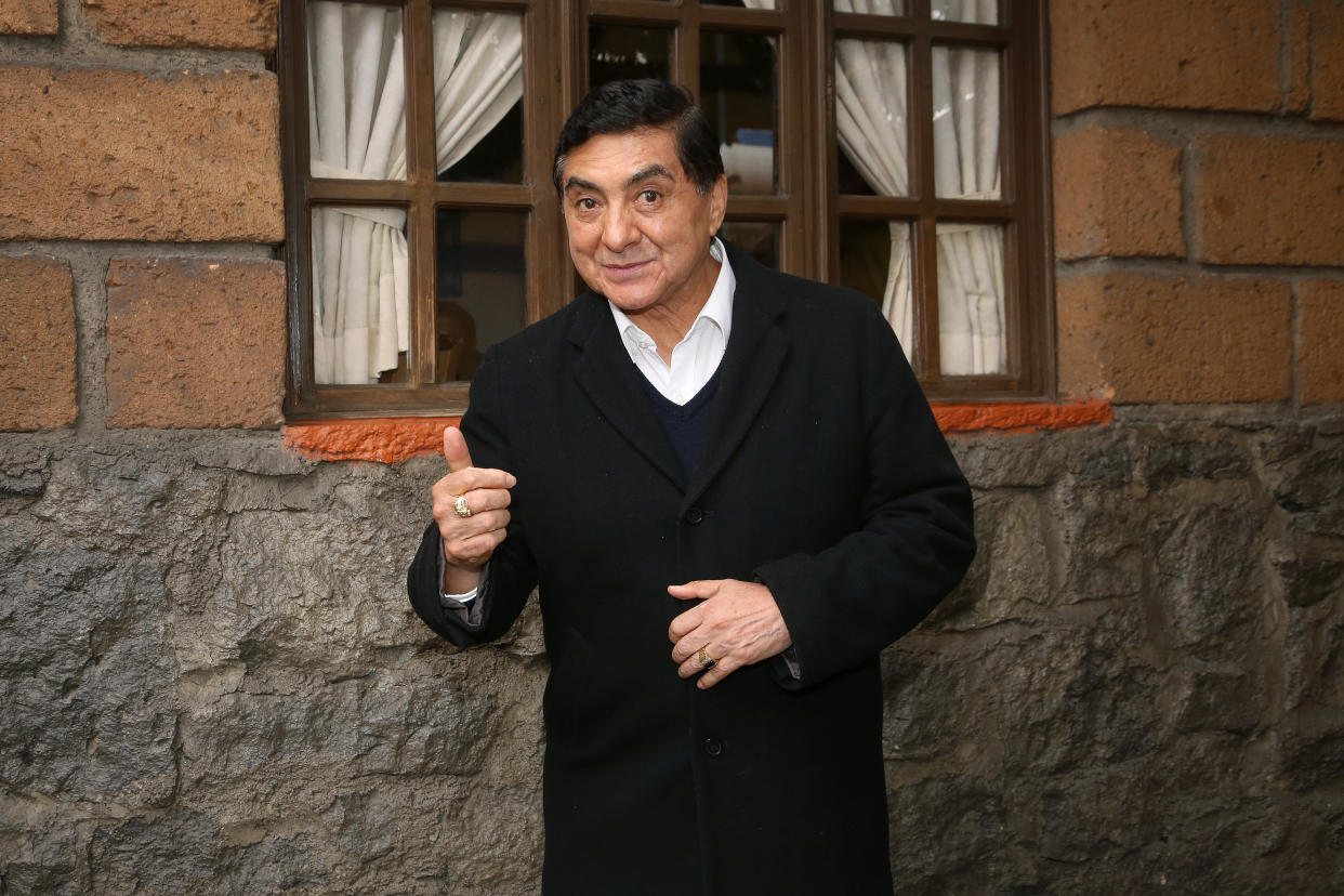 MEXICO CITY, MEXICO - JULY 02: Carlos Bonavides poses for photos during the first day of filming of Rosy Ocampo's latest soap opera 'Vencer el Silencio' on July 2, 2019 in Mexico City, Mexico.  (Photo by Adrián Monroy/Medios y Media/Getty Images)