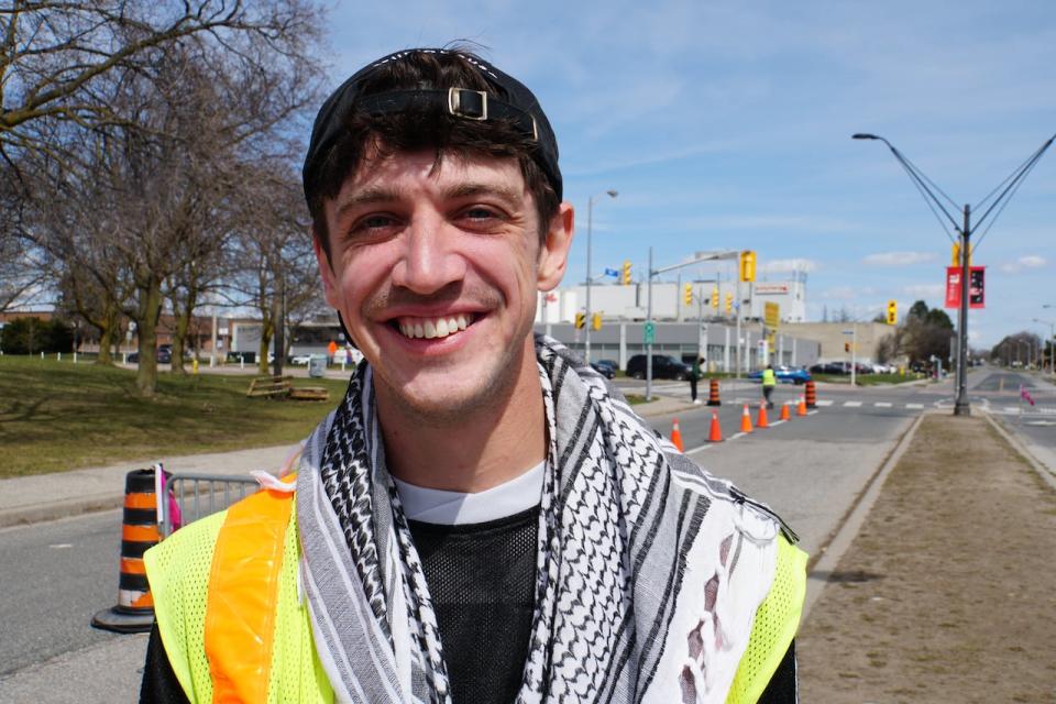 York University teaching assistant Patrick Teed says striking CUPE 3903 workers want to resolve the strike and get back in the classroom as soon as possible.
