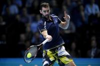 Britain Tennis - Barclays ATP World Tour Finals - O2 Arena, London - 14/11/16 Croatia's Marin Cilic in action during his round robin match against Great Britain's Andy Murray Action Images via Reuters / Tony O'Brien Livepic
