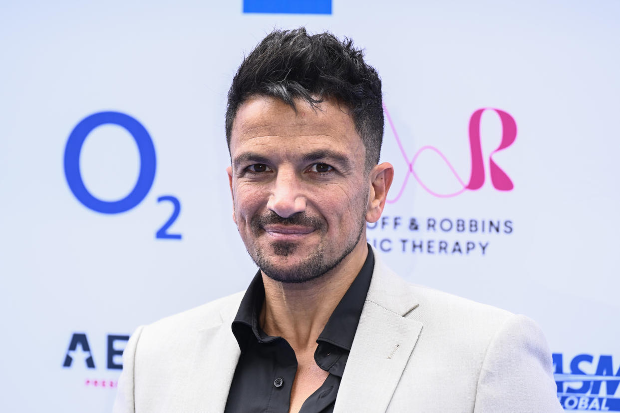 LONDON, ENGLAND - JUNE 30: Peter Andre attends the Nordoff and Robbins O2 Silver Clef Awards 2023 at JW Marriott Grosvenor House on June 30, 2023 in London, England. (Photo by Gareth Cattermole/Getty Images)