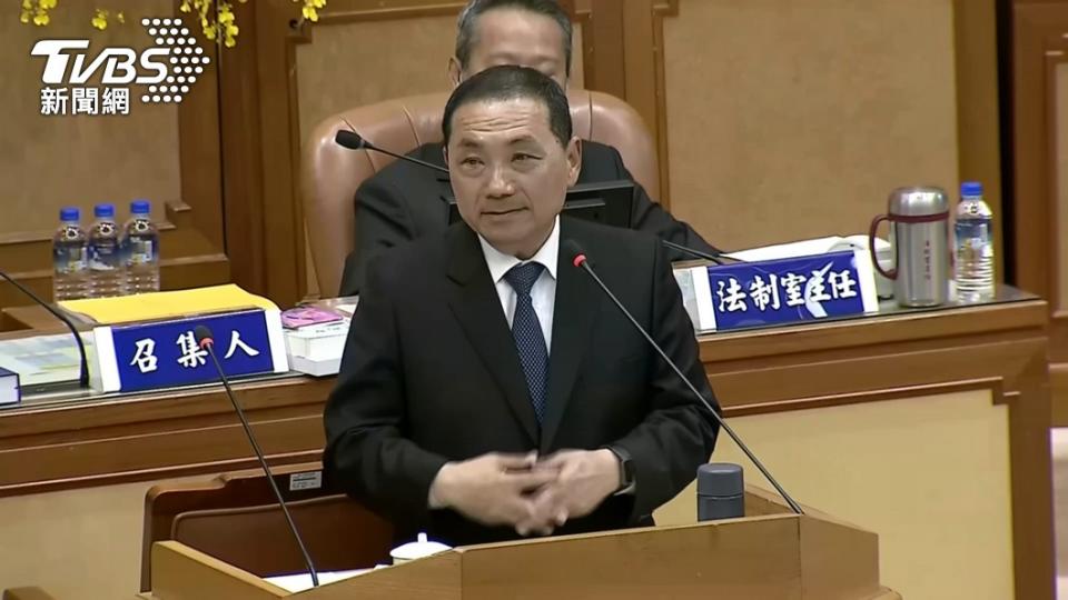 新北市長侯友宜。（圖／TVBS）