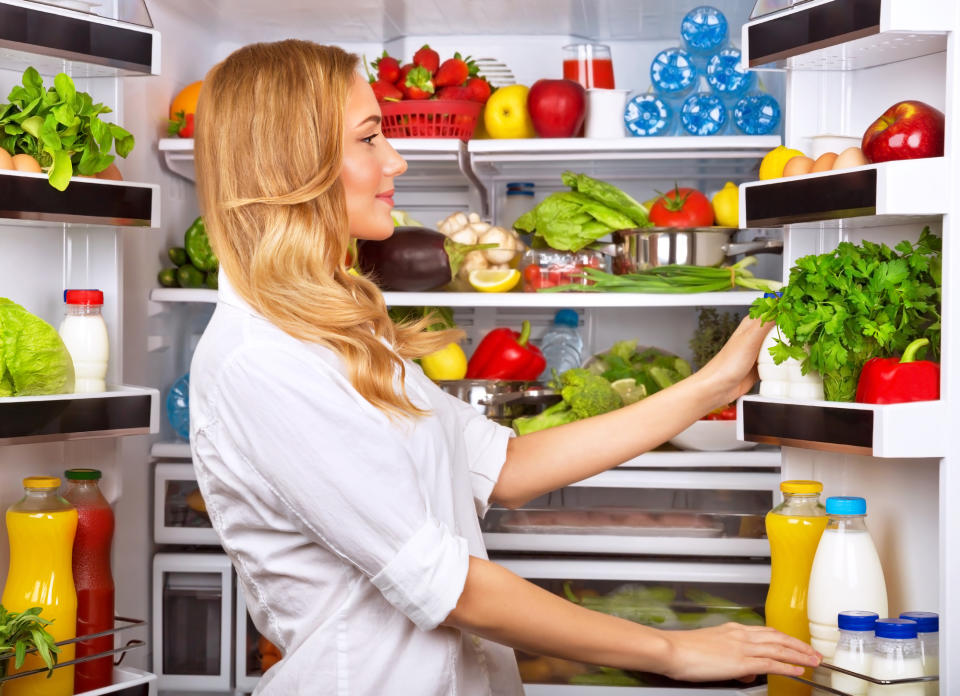 Así es como deberías tener tu frigo, bien surtidito de verde. (Foto: Getty)