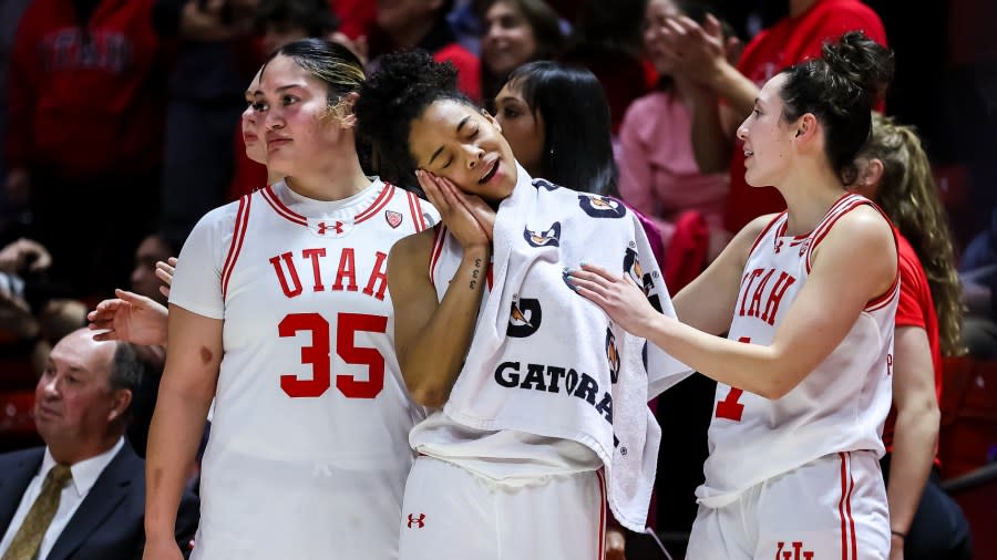 NCAA WBB. Utah Utes vs. UCLA Bruins at Jon M. Huntsman Center in Salt Lake City, UT on Monday, January 22, 2024. © Bryan Byerly