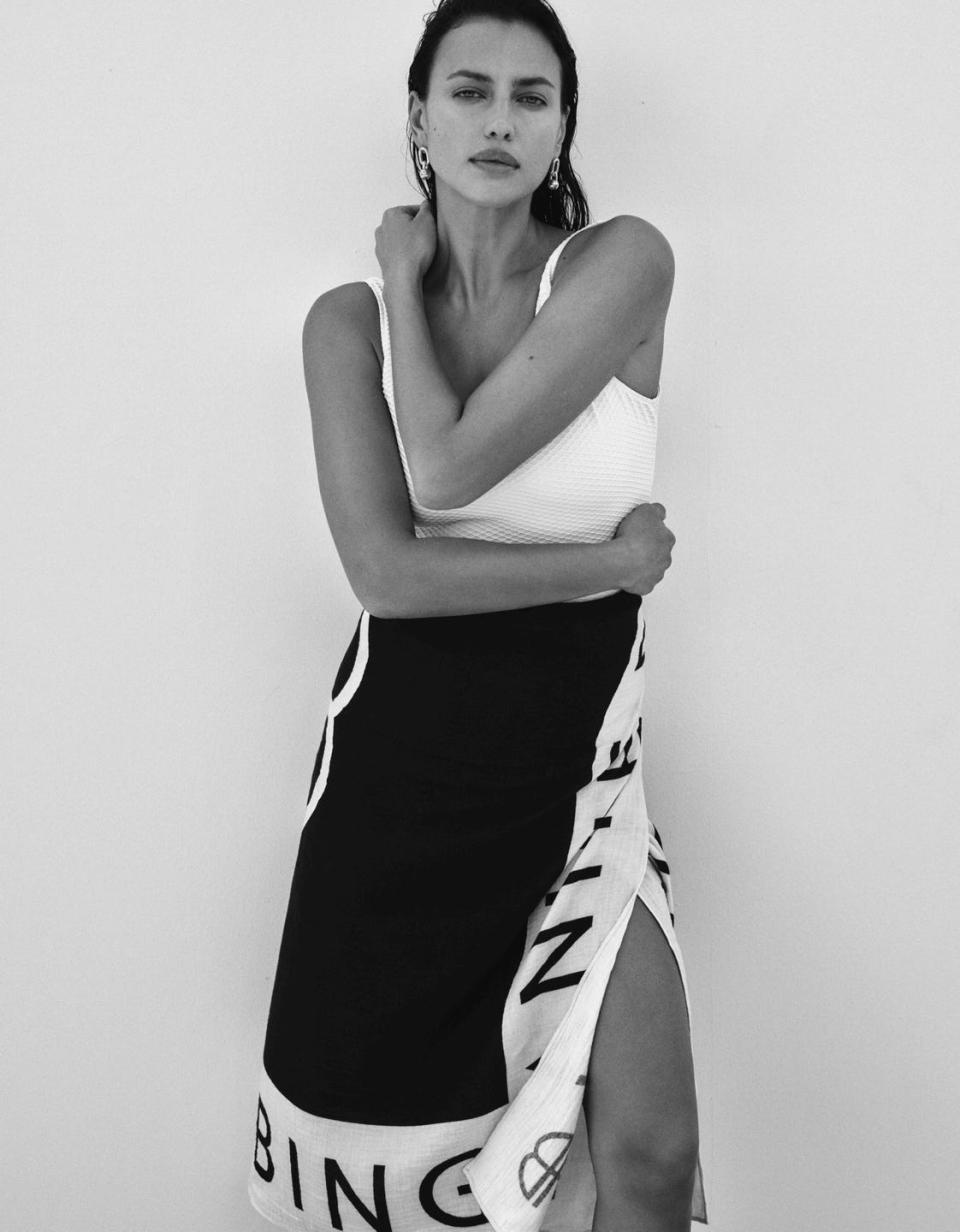 1) Anine Bing launches resort collection with Irina Shayk as the face