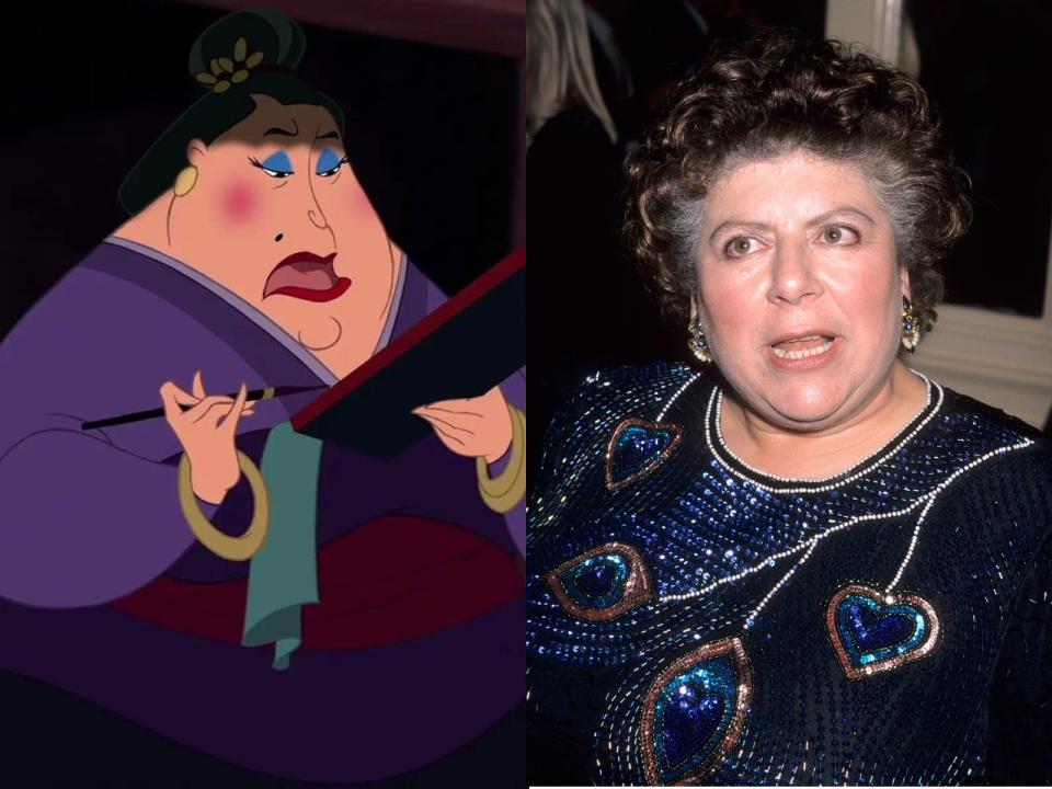 Miriam Margoyles as the matchmaker