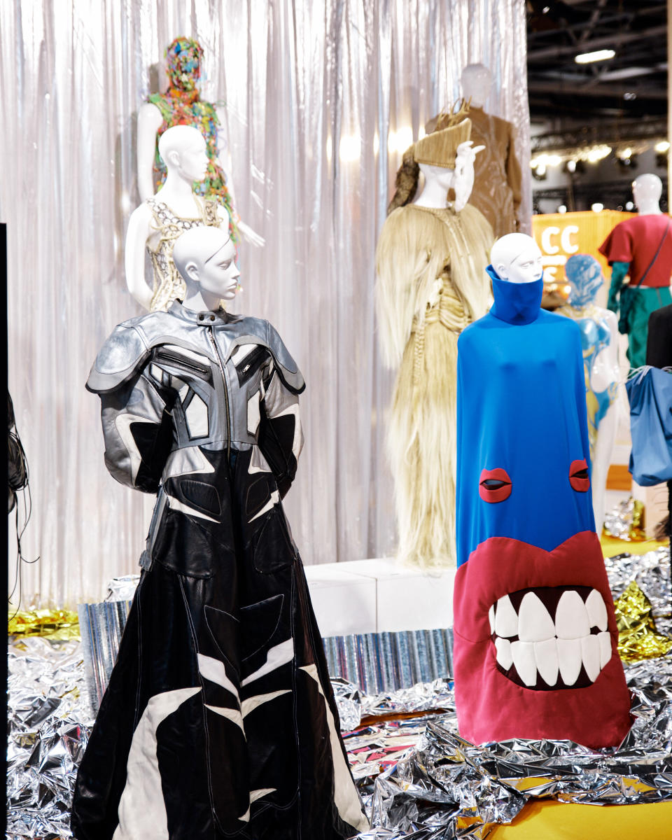 The "Fashion Freaks" installation at Who's Next