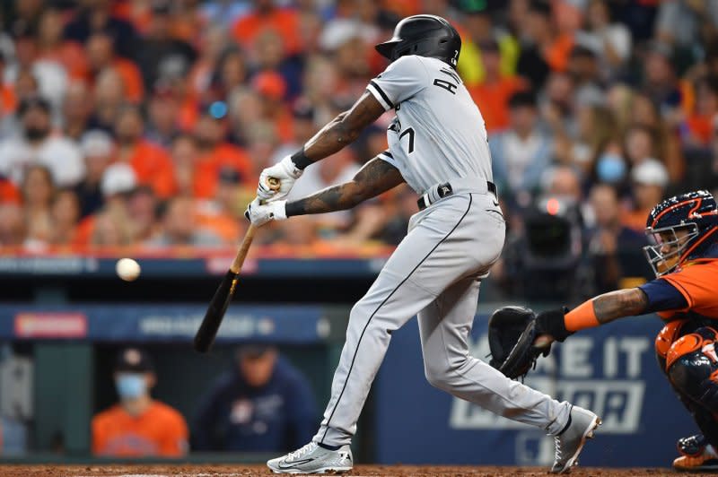 Shortstop Tim Anderson is a career .282 hitter. File Photo by Maria Lysaker/UPI
