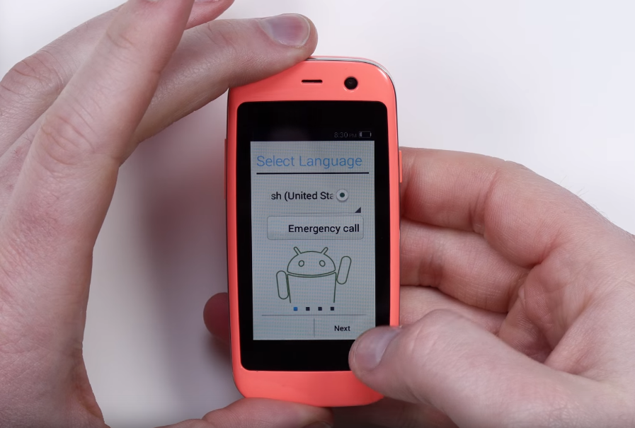 Meet the world's smallest Android phone