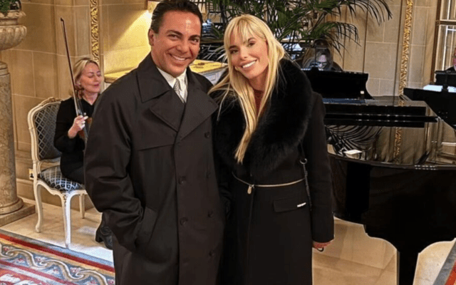 <p>Ingrid Wagner Instagram</p> Cristian Castro e Ingrid Wagner