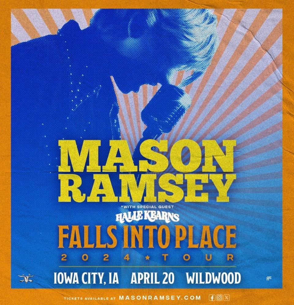 Viral sensation, Mason Ramsey, will perform April 20 at Wildwood Smokehouse & Saloon
.