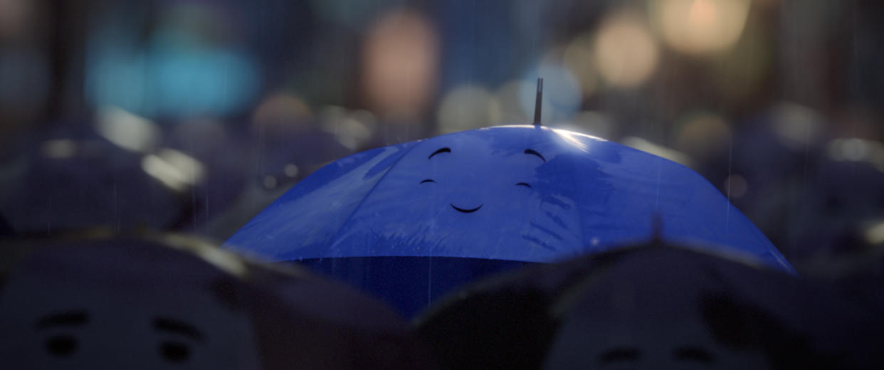 "THE BLUE UMBRELLA" (Pictured) BLUE. (©2013 Disney-Pixar. All Rights Reserved.)