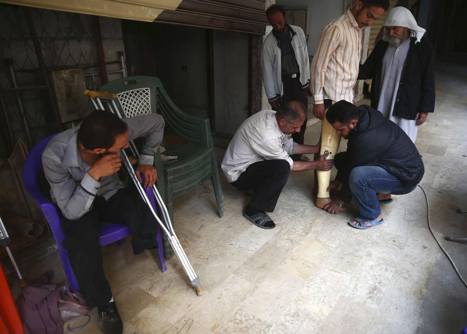 Syria's disabled during wartime