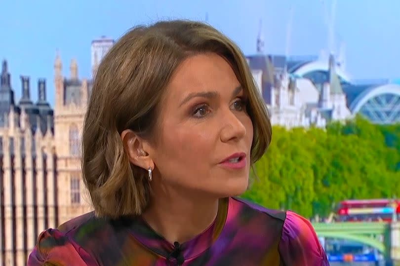 ITV Good Morning Britain's Susanna Reid challenged by Keith Duffy and Brian McFadden after mistake