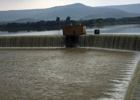 A view of Gangau dam in Daudhan village in the central state of Madhya Pradesh, August 18, 2017. REUTERS/Mayank Bhardwaj/Files