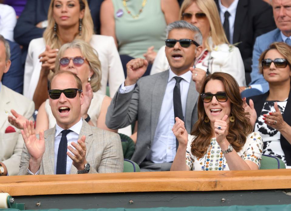 41 Photos of Will, Kate, and the Rest of the Royal Family Holding Court at Wimbledon