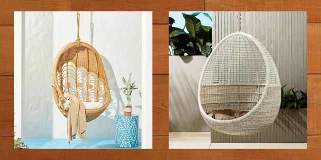 vergroting Begrijpen Korting Your Porch Needs One of These Cozy Hanging Egg Chairs