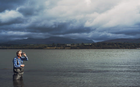 An essential part of David’s day is checking the levels in the seawater - Credit: Haarala Hamilton