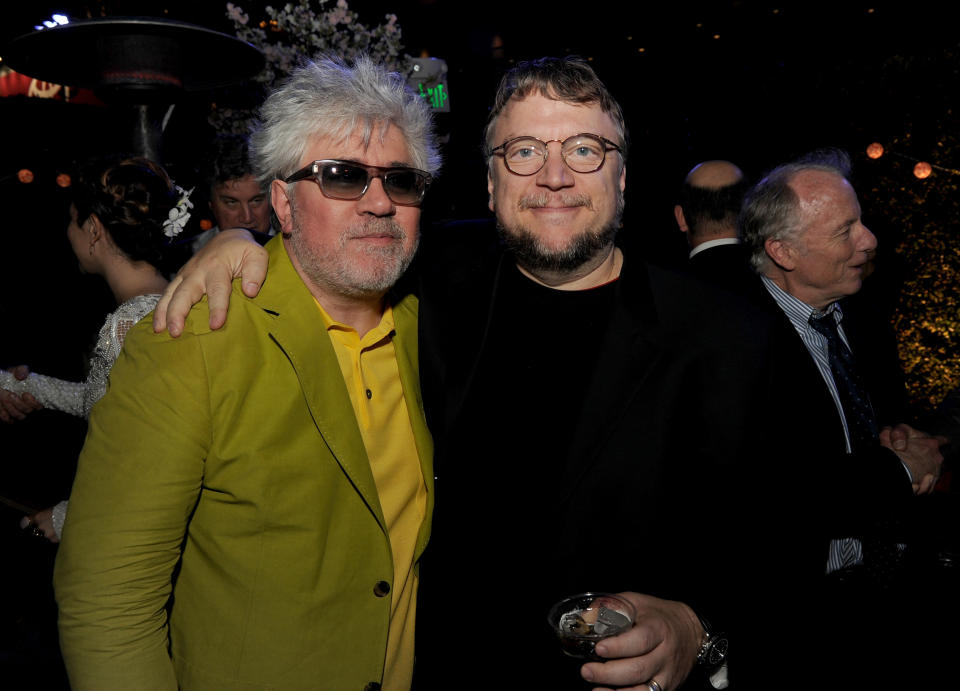 Pedro Almodóvar rescató a Guillermo del Toro y su proyecto cuando el mexicano había llegado a plantearse dejar de hacer películas (Foto de Kevin Winter/Getty Images)