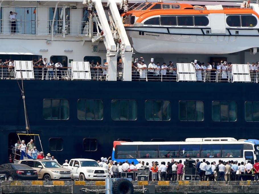 Westerdam Cambodia coronavirus fears