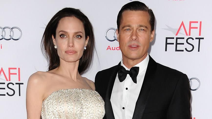 Brad Pitt and Angelina Jolie. Photo: Getty