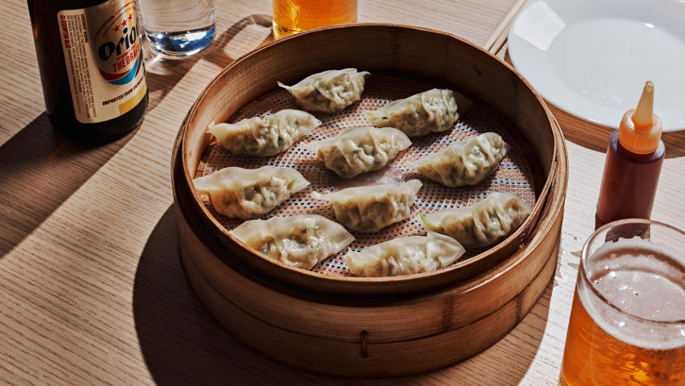 Steamed pork dumplings - Credit: Andrew Thomas Lee