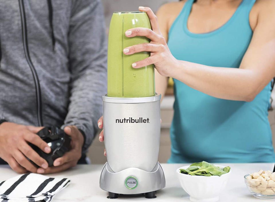 This NutriBullet will have you on your way to getting all those much-needed nutrients. (Source: Amazon)