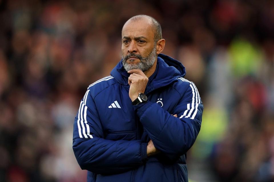 Nottingham Forest, managed by Nuno Espirito Santo, could appeal the decision (PA Wire)