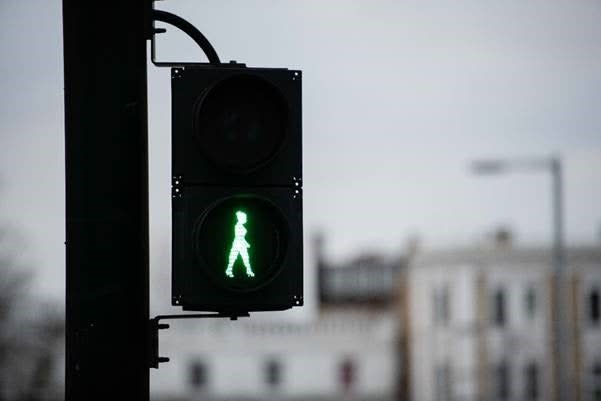 <p>Green woman crossing in London</p> (TfL)