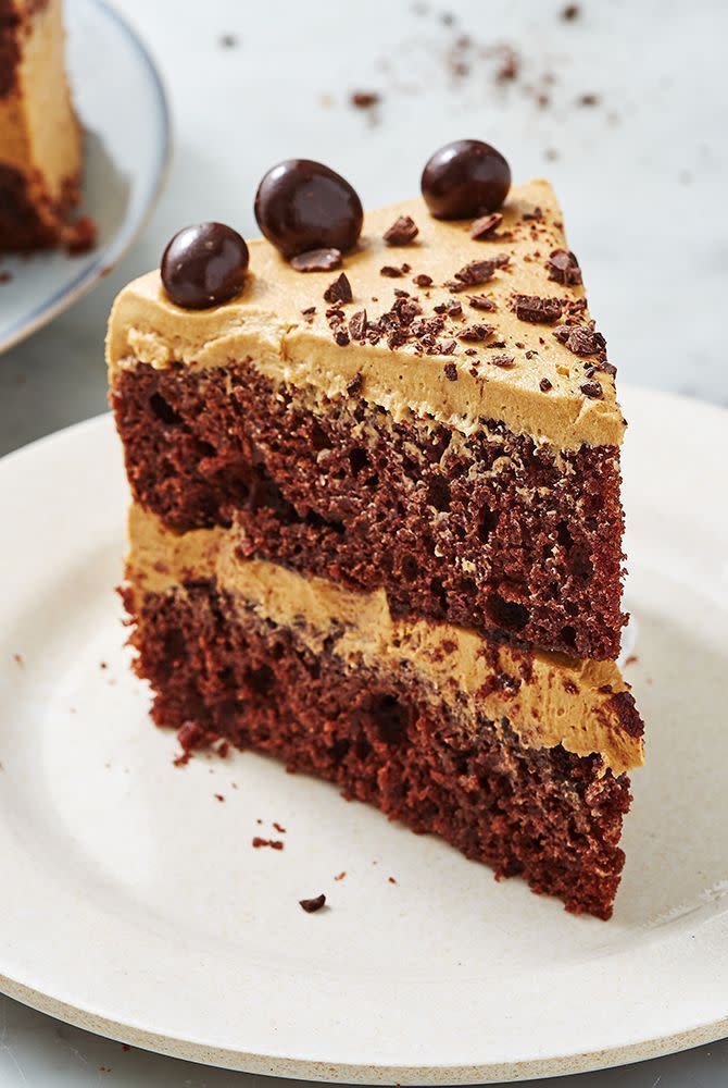 <p>We love, love, love coffee cake. Coffee gives such a great richness to sponge, and this espresso martini cake is no exception. I mean, adding Kahlua to a sponge mixture, what more could you want?</p><p>Get the <a href="https://www.delish.com/uk/cooking/recipes/a29571751/espresso-martini-cake/" rel="nofollow noopener" target="_blank" data-ylk="slk:Espresso Martini Cake;elm:context_link;itc:0;sec:content-canvas" class="link ">Espresso Martini Cake</a> recipe.</p>