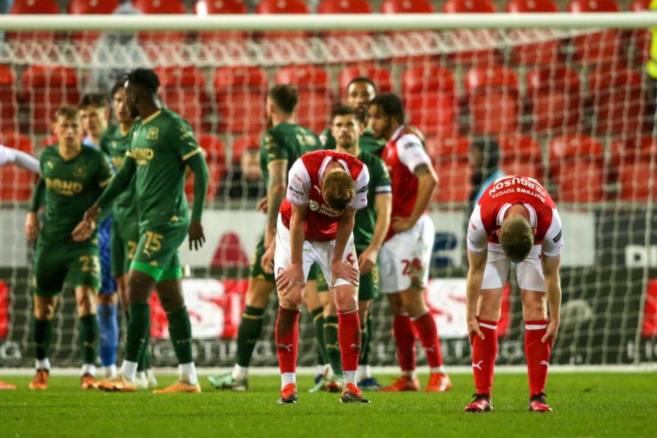 Latest defeat condemns Rotherham United to League One return after two seasons <i>(Image: PA)</i>